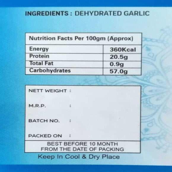 Bharat Masala Dry Garlic Powder