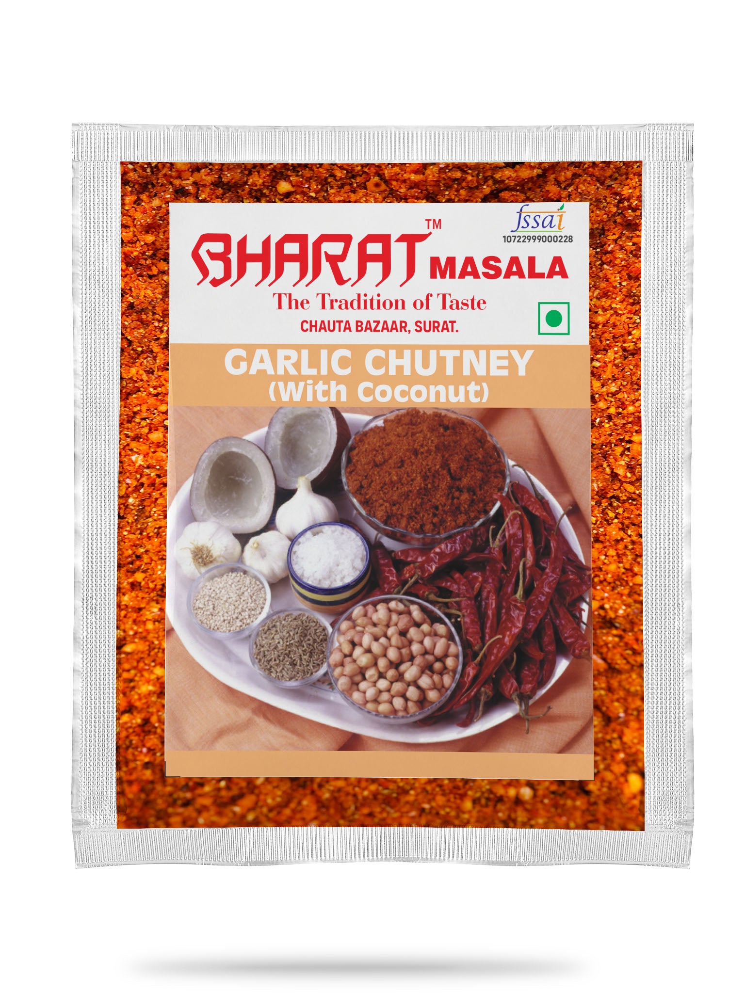 Garlic Chutney With Coconut