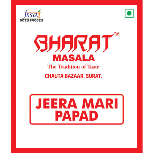 Bharat Masala Jira Mari Papad