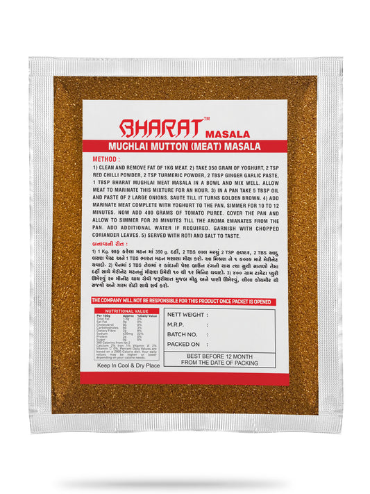 Mughlai Mutton Masala (Meat Masala)