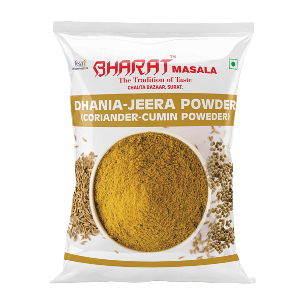 bharat dhania jeera powder (coriander cumin powder) packet
