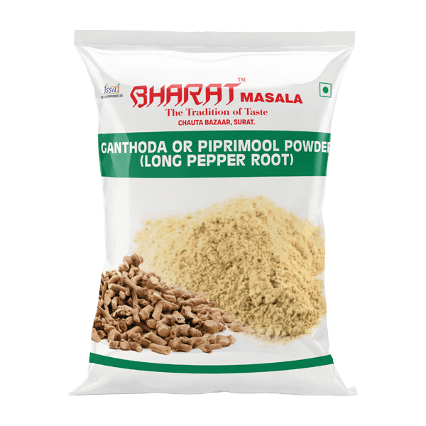 bharat ganthoda or piprimool powder (long pepper root)packet