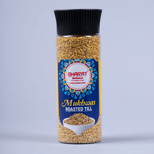 bharat roasted till (saltry) mukhwas jar