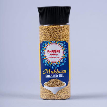 bharat roasted till (saltry) mukhwas jar