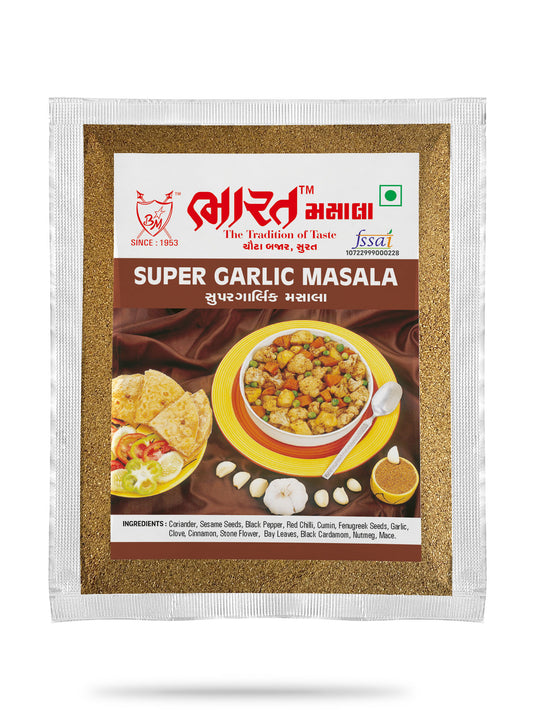 bharat super garlic masala packet