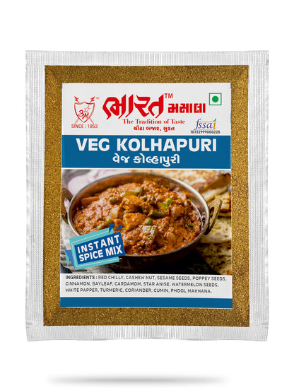 bharat veg kolhapuri masala packet