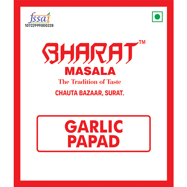 Bharat Masala Garlic Papad